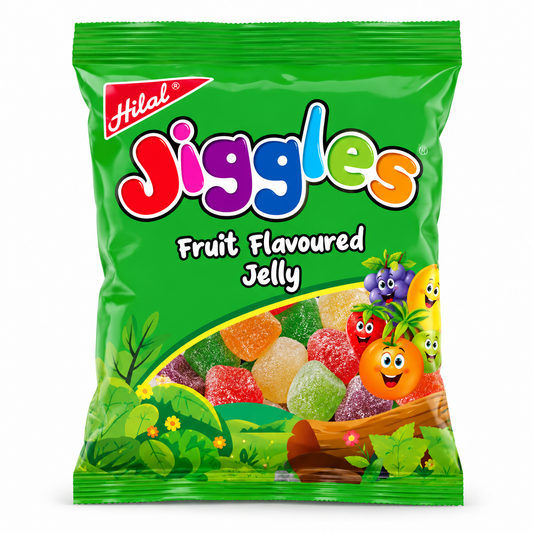 Hilal Jiggles Fruit Jelly – Pack of 24