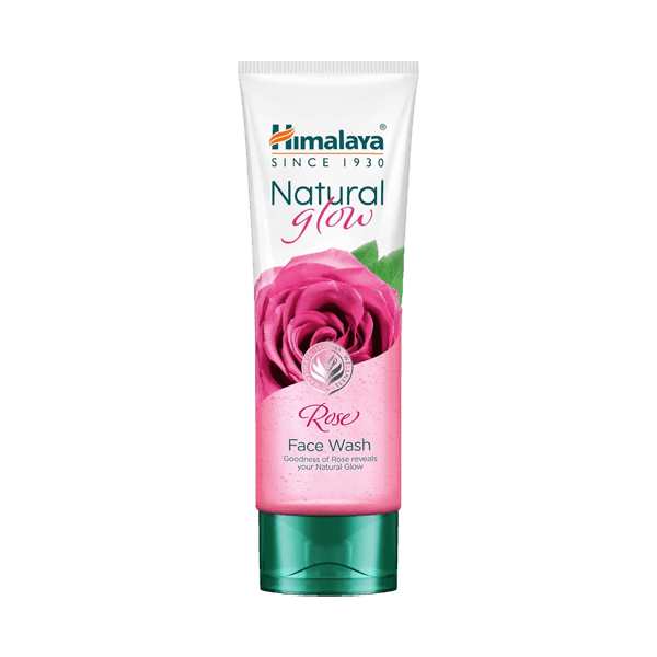 HIMALAYA NATURAL GLOW ROSE FACE WASH 100ML - Nazar Jan's Supermarket