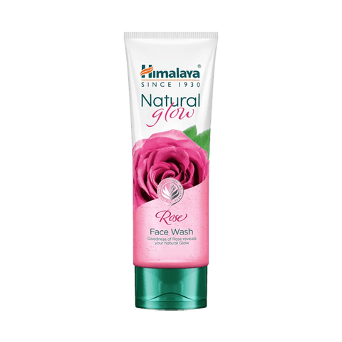 HIMALAYA NATURAL GLOW ROSE FACE WASH 100ML - Nazar Jan's Supermarket