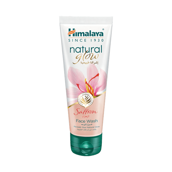 HIMALAYA NATURAL GLOW SAFFRON FACE WASH 100ML - Nazar Jan's Supermarket