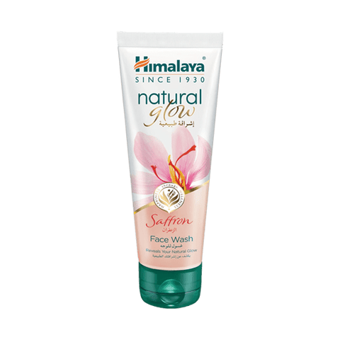 HIMALAYA NATURAL GLOW SAFFRON FACE WASH 100ML - Nazar Jan's Supermarket