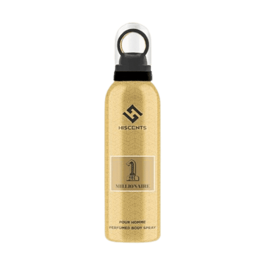 HISCENTS 1 MILLIONAIRE BODY SPRAY 200ML - Nazar Jan's Supermarket