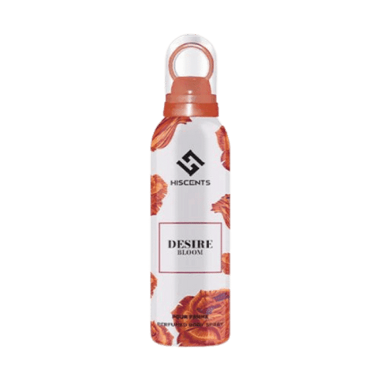 HISCENTS DESIRE BLOOM BODY SPRAY 200ML - Nazar Jan's Supermarket