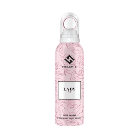 HISCENTS LADY N.5 BODY SPRAY 200ML - Nazar Jan's Supermarket