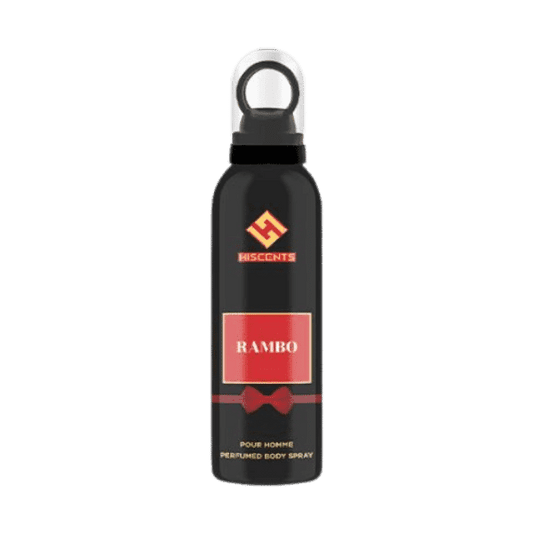 HISCENTS RAMBO BODY SPRAY 200ML - Nazar Jan's Supermarket