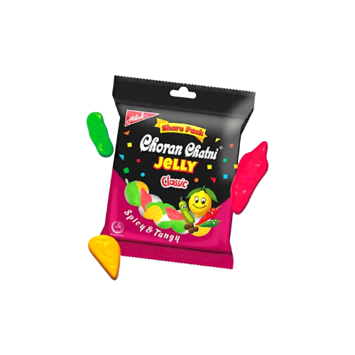Hilal Jiggles Choran Chatni Jelly Classic – Pack of 18 (1x18)