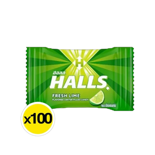 Halls Fresh Lime Flavour Candy – 100 Pieces, 280g