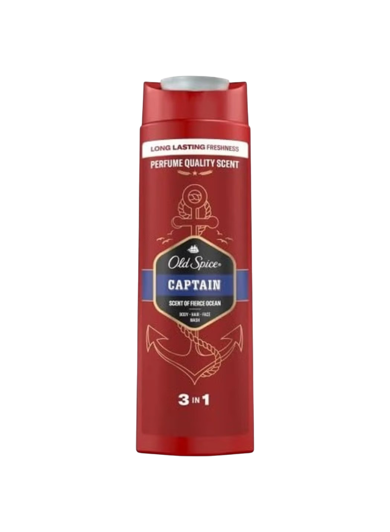 Old Spice Captain 3-in-1 Shower Gel – 400ml