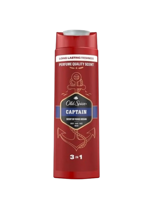 Old Spice Captain 3-in-1 Shower Gel – 400ml
