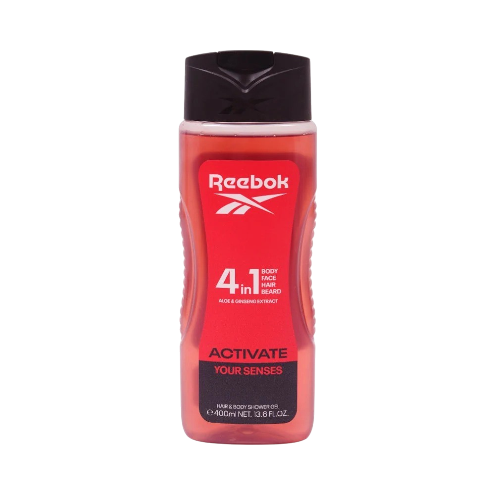 Reebok 4-in-1 Activate Your Senses Shower Gel – 400ml