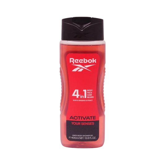 Reebok 4-in-1 Activate Your Senses Shower Gel – 400ml