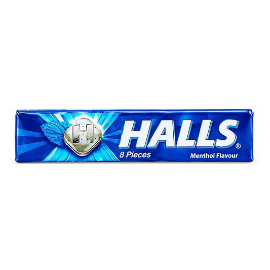Halls Menthol Bubble Gum – 8 Pieces