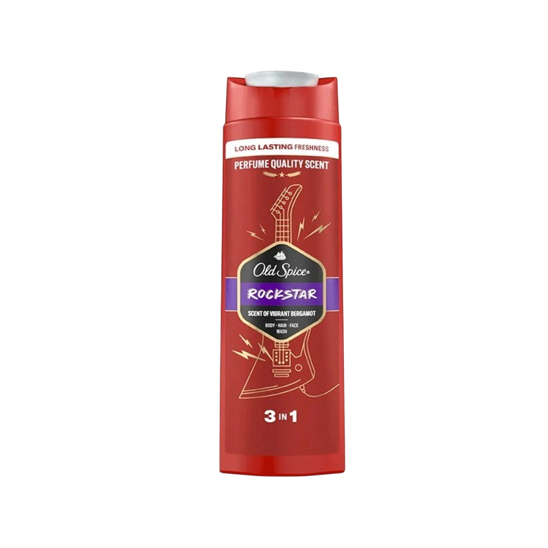 Old Spice Rockstar 3-in-1 Shower Gel – 400ml