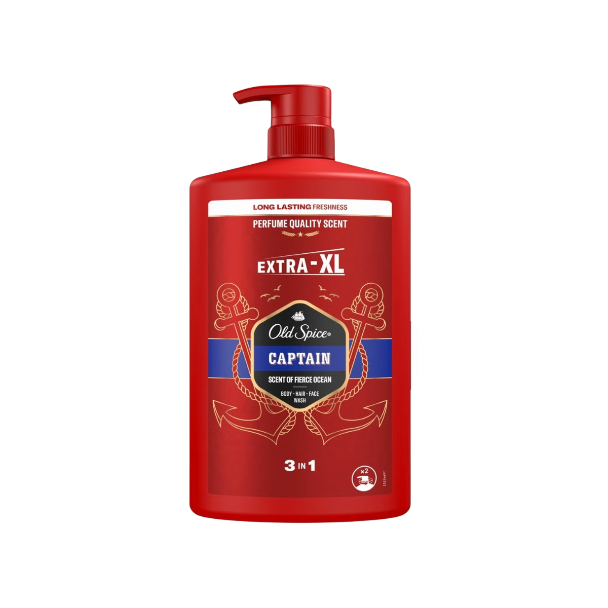Old Spice Captain 3-in-1 Shower Gel – 1 Litre