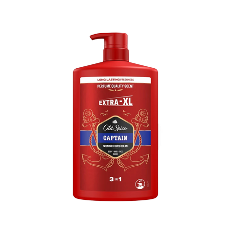 Old Spice Captain 3-in-1 Shower Gel – 1 Litre