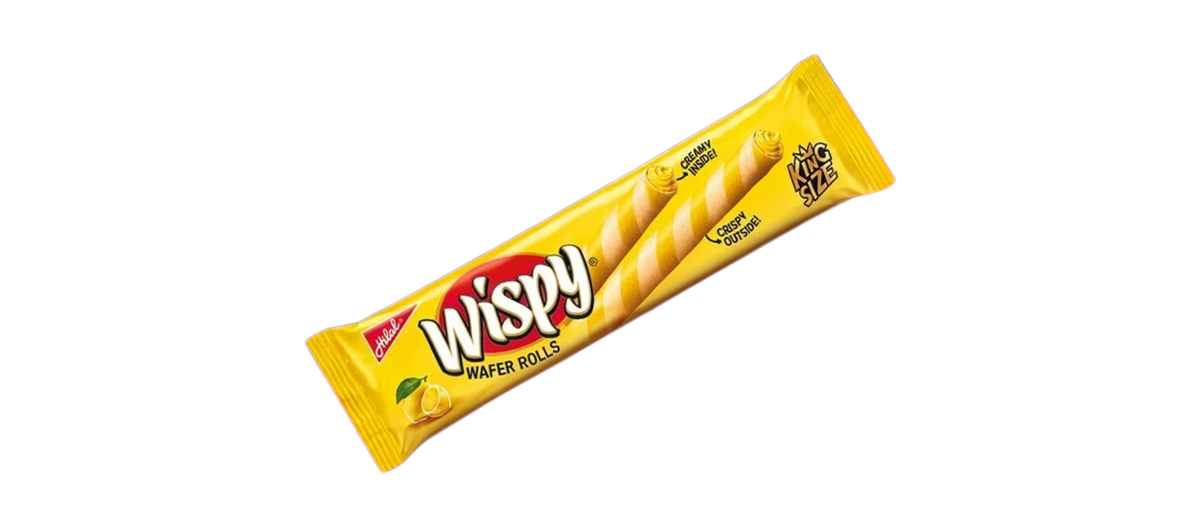 Hilal Wispy Lemon Wafer Rolls – Pack of 24 (1x24)