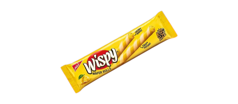 Hilal Wispy Lemon Wafer Rolls – Pack of 24 (1x24)