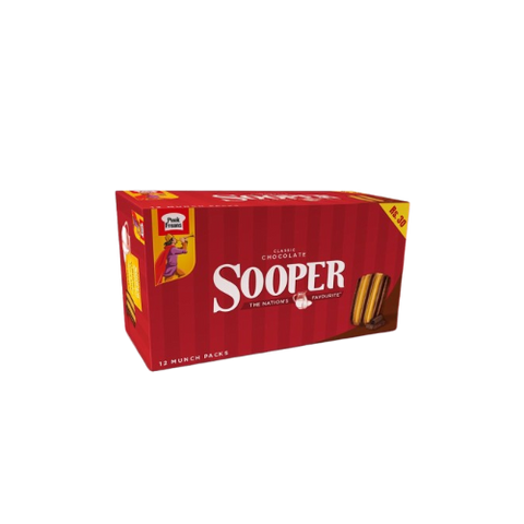 Peek Freans Sooper Chocolate Munch Pack – Pack of 12 (1x12)