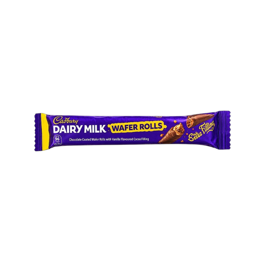Cadbury Dairy Milk Wafer Rolls – 10g, Pack of 24