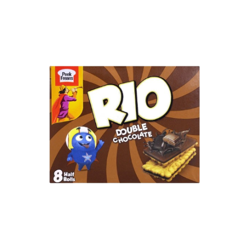 Peek Freans Rio Double Chocolate Half Roll – Pack of 8 (1x8)