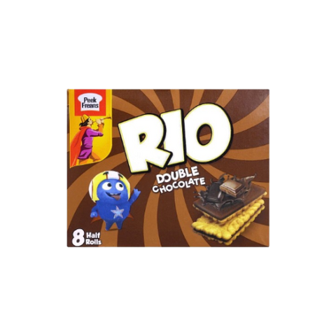 Peek Freans Rio Double Chocolate Half Roll – Pack of 8 (1x8)