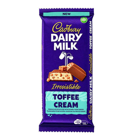 Cadbury Dairy Milk Toffee Cream 105g 1x12
