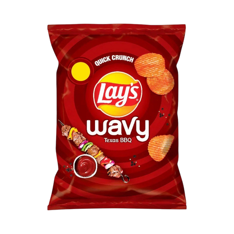 LAYS WAVY TEXAS BBQ 21G