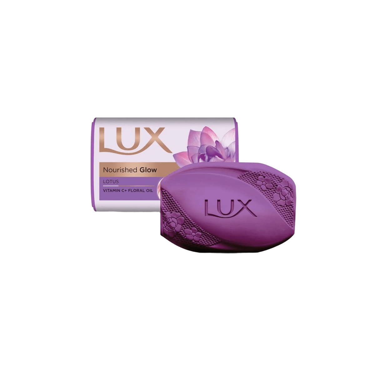 Lux Nourished Glow Lotus Floral Oil Soap Bar – 98g