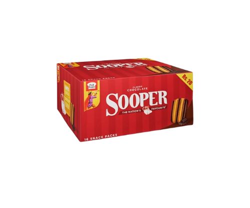 Peek Freans Sooper Chocolate Snack Pack – Pack of 16 (1x16)