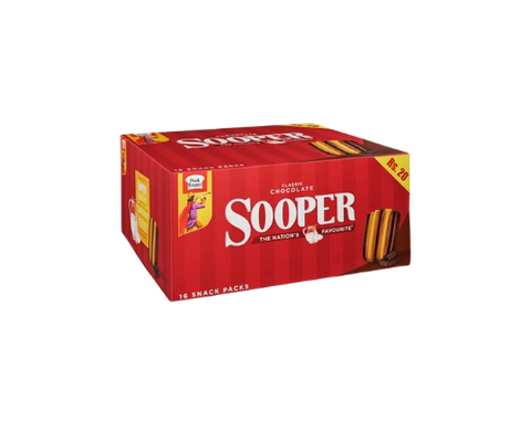 Peek Freans Sooper Chocolate Snack Pack – Pack of 16 (1x16)