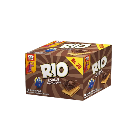 Peek Freans Rio Double Chocolate Snack Pack – Pack of 16 (1x16)