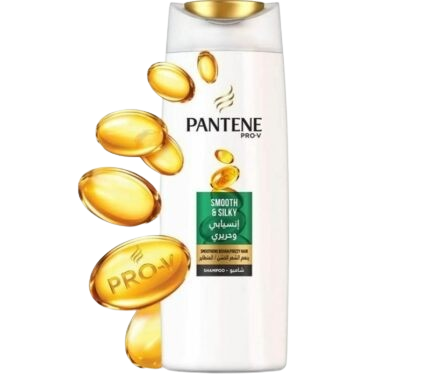 Pantene Smooth & Silky Shampoo – 190ml