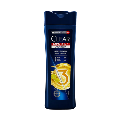 Clear Men 3-in-1 Active Fresh Shampoo – 400ml