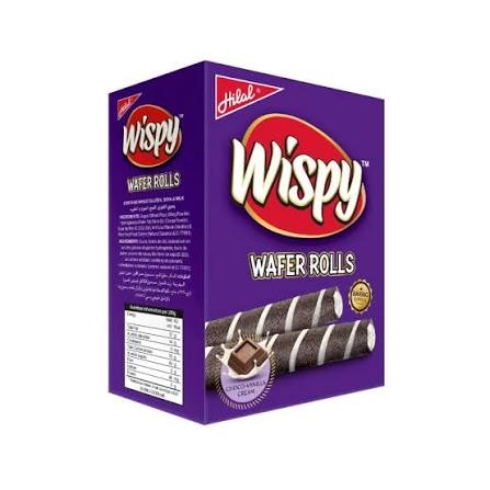 Hilal Wispy Choco Vanilla Wafer Rolls – Pack of 12 (1x12)