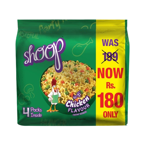 Shan Chicken Shoop Noodles – Pack of 4 x 65g
