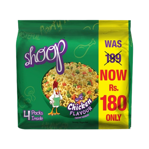 Shan Chicken Shoop Noodles – Pack of 4 x 65g