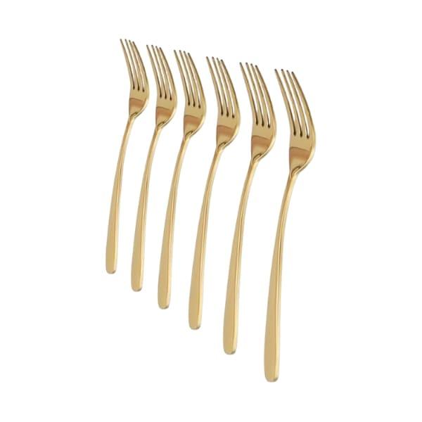 JAN'S GOLDEN DESSERT FORK 6PCS - Nazar Jan's Supermarket