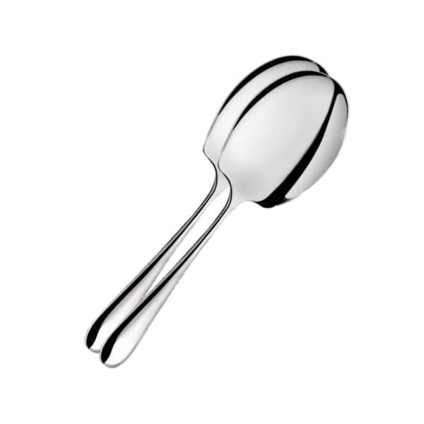 JAN'S SILVER RICE PUNJA SPOON 2PCS - Nazar Jan's Supermarket