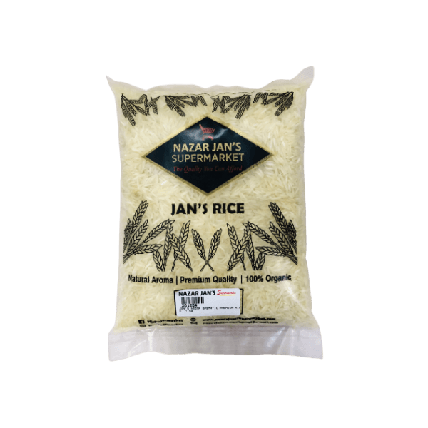 Jan Rice JAN`S NAZAR BASMATIC PREMIUM RICE – Nazar Jan's Supermarket