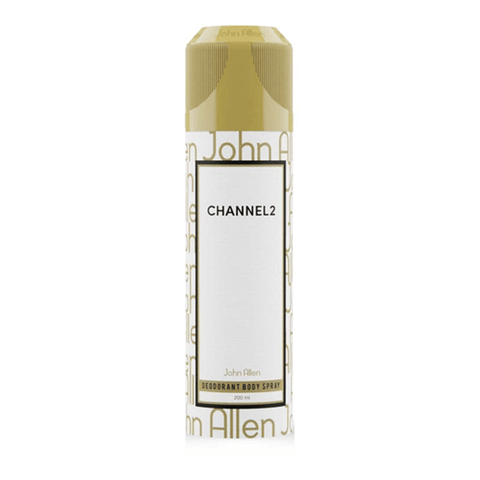 JOHN ALLEN CHANNEL 2 DEODORANT BODY SPRAY 200ML - Nazar Jan's Supermarket