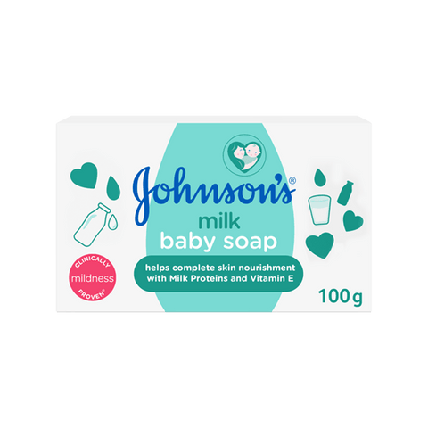 JOHNSON'S BABY MILK SOAP 100G - Nazar Jan's Supermarket