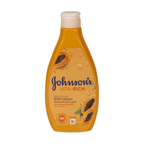 JOHNSONS VITA-RICH PAPAYA EXTRACT BODY WASH 250ML - Nazar Jan's Supermarket