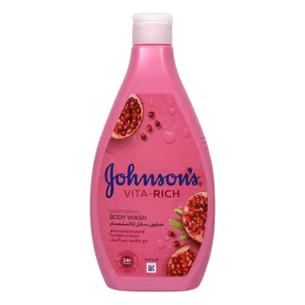 JOHNSONS VITA-RICH POMEGRANATE BODY WASH 400ML - Nazar Jan's Supermarket