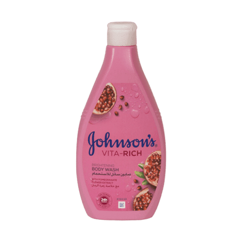 JOHNSONS VITA-RICH POMEGRANATE FLOWER BODY WASH 250ML - Nazar Jan's Supermarket
