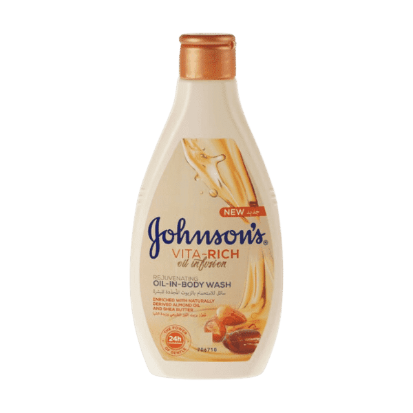 JOHNSONS VITA-RICH SHEA BUTTER BODY WASH 250ML - Nazar Jan's Supermarket