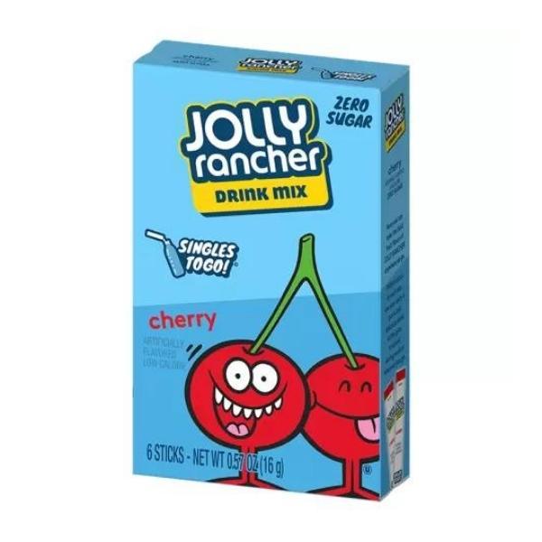 JOLLY RANCHER CHERRY DRINK MIX STICKS 16G - Nazar Jan's Supermarket