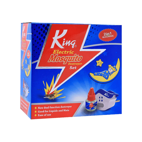 KING 3-IN-1 ELECTRIC MOSQUITO DESTROYER - Nazar Jan's Supermarket