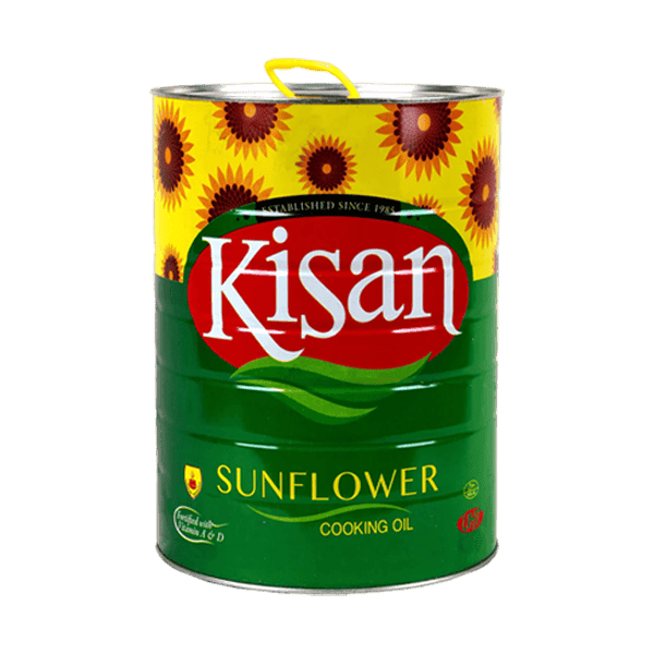 KISAN SUNFLOWER COOKING OIL 5LTR - Nazar Jan's Supermarket