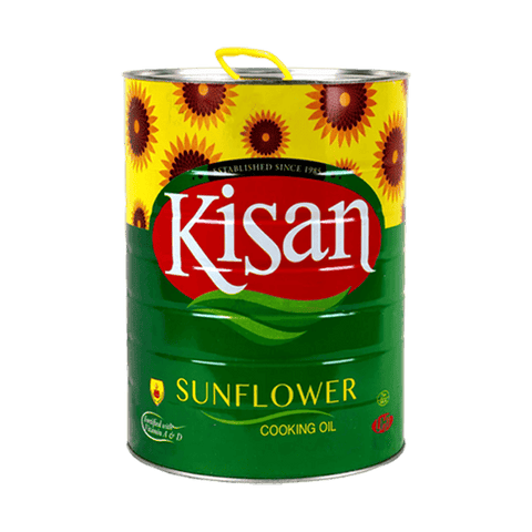 KISAN SUNFLOWER COOKING OIL 5LTR - Nazar Jan's Supermarket