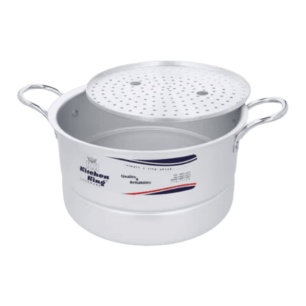 KITCHEN KING 2 IN 1 COOKER AND STEAMER 33CM - Nazar Jan's Supermarket